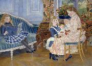 Children's Afternoon at Wargemont, Pierre-Auguste Renoir